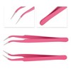 Unique Bargains Durable Eyelashes Tweezers for Bathroom 1 Pc - 3 of 4