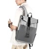 Wikineon Casual Fashion Backpack For Men Women New Laptop Backpack Oxford Cloth Waterproof Short Distance Travel Backpack Men Black - 2 of 3