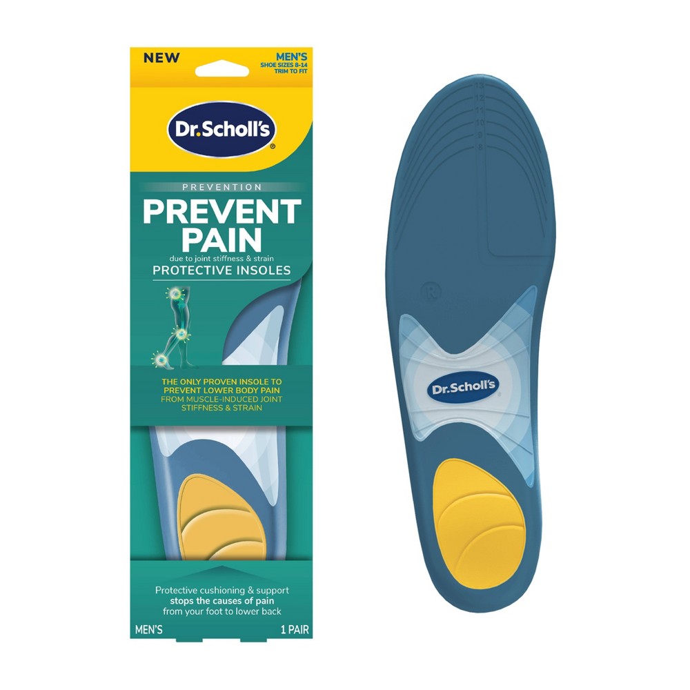 UPC 888853003283 product image for Dr. Scholl's Prevent Pain Men's Insoles - Size (8-14) | upcitemdb.com