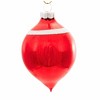Christopher Radko 4.0 Inch Santa Face Shiny Brite Tree Ornaments - 3 of 4