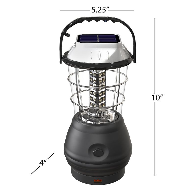 Fleming Supply 4-Way LED Emergency Camping Lantern - Black, 4 of 7