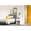 South Shore Twin Fusion Complete Upholstered Kids'Bed  Medium Gray - 2 of 4