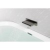 SHOWER Waterfall Waterfall Tub Faucet Wall Mount Tub Filler Spout For Bathroom sink Multiple Uses High Flow Bathtub shower Cascade Waterfall - 2 of 4