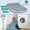 PetAmi Waterproof Dog Blanket, Leakproof Cat Throw, Plush Striped Reversible Blanket for Small Medium Large Pet - 2 of 4