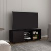 NicBex TV Stand for 60 Inch TV,TV Entertanment Center with 1 Cabinet and 4 Open Shelves,Modern TV Console Table for Living Room - 2 of 4