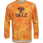 Gillz Contender Series Burnt UV Long Sleeve T-Shirt - Sun Orange