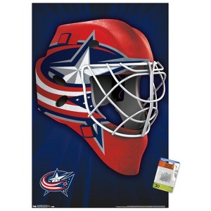 Trends International NHL Columbus Blue Jackets - Mask 16 Unframed Wall Poster Prints - 1 of 4