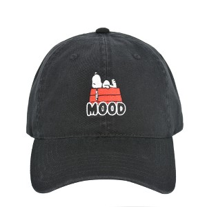 Peanuts Adult Snoopy Embroidered Graphic Adjustable Dad Hat - 1 of 4