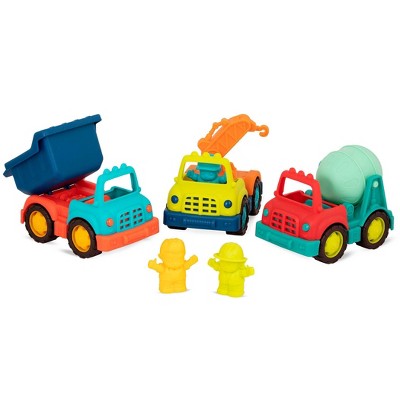 B. toys - Construction Truck Set - Happy Cruisers
