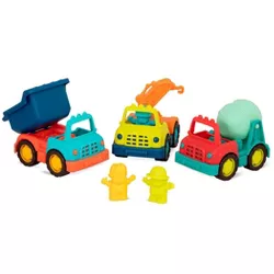 B. toys - Construction Truck Set - Happy Cruisers