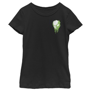 Girl's Marvel Groot Venom Badge T-Shirt - 1 of 3