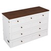 Full Size Murphy Bed with Charging Station and Large Storage Drawer - 4 of 4