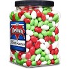 White, Red & Green Jordan Almonds by It's Delish, 3.5 lbs. Jumbo Container - 4 of 4