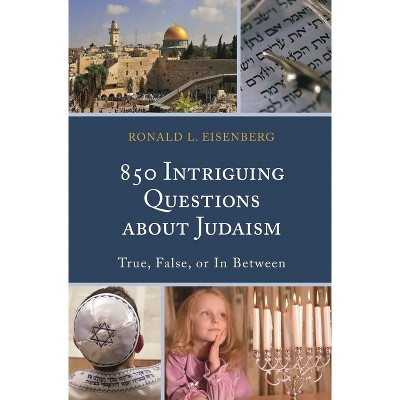 850 Intriguing Questions about Judaism - by  Ronald L Eisenberg (Hardcover)