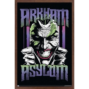 Trends International DC Comics The Joker - Arkham Asylum Framed Wall Poster Prints - 1 of 4