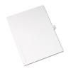 Avery-Style Legal Exhibit Side Tab Divider Title: 13 Letter White 25/Pack 11923 - 2 of 4