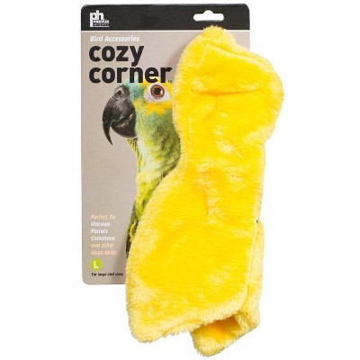 Prevue Pet Cozy Corner Fleece Bird Blanket - Large (Yellow)