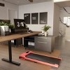 Syemin Treadmills Pad Running 2.0HP Cushioned Belt Folding Portable Treadmill Spacious Surface Under Desk Home Gym, Red, 47.6"*19.1"*4.92" - 2 of 4