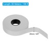 Unique Bargains PE Non-Adhesive Flagging Tapes for Trail Outdoor White 3 Pcs - 2 of 4