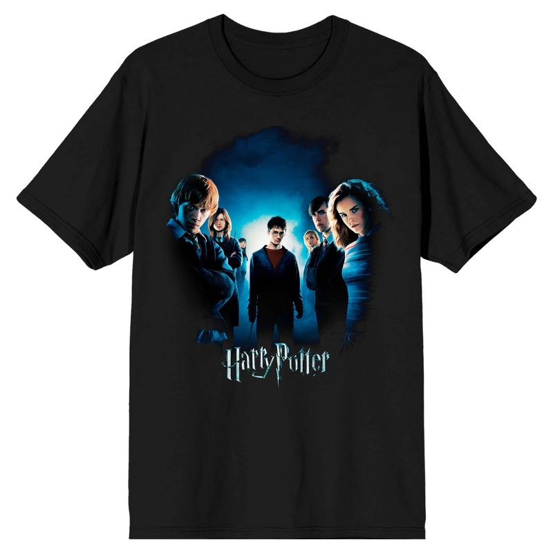 Harry Potter Hogwarts Students Men's Black T-shirt, 1 of 2