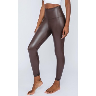 90 Degree by Reflex Womens Interlink High Waist Ankle Legging with Back  Curved Yoke - Sage - X Large