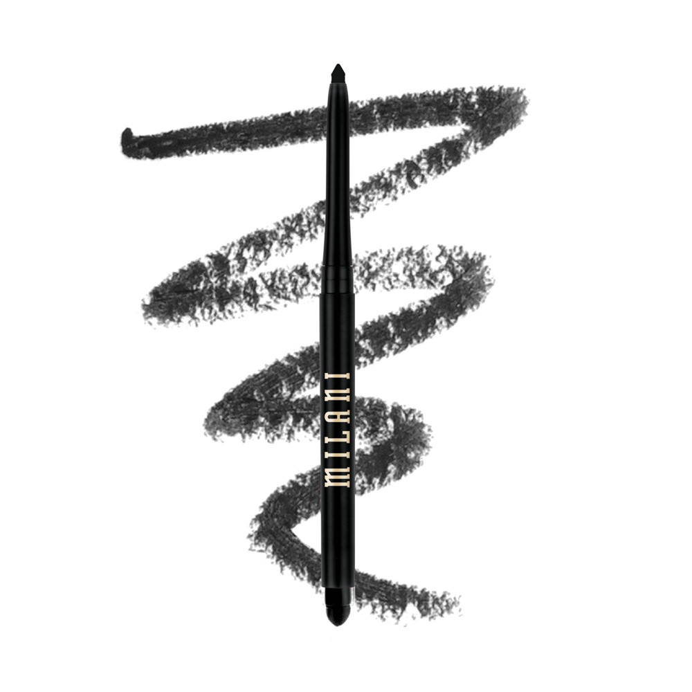 Photos - Other Cosmetics Milani Stay Put 16HR Eyeliner - Black - 0.01oz After Dark 01 