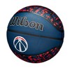 NBA Washington Wizards Graffiti Basketball: 27.5" Composite Sports Ball - 3 of 4