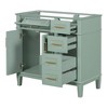 NicBex 35.4" Bathroom Storage Cabinet without Sink, Bathroom Vanity, 4 Drawers and 1 Spacious Cabinet for Bathroom - 4 of 4