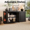 4-Door Sideboard Cabinet with Storage, 62.99 Inch Modern Buffet Cabinet for Living Room, Dining Room & Office - 4 of 4