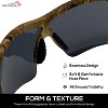 Bison Life Camo Jax  Safety Glasses for Shooting and Outdoor Work, ANSIZ87+,  1 Pack - 4 of 4