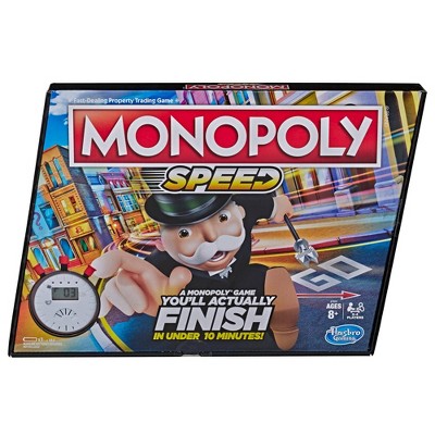 Speed Monopoly Board Game