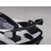 McLaren Senna Vision Pure White and Black 1/18 Model Car by Autoart - 4 of 4