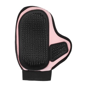 Unique Bargains Lightweight Pet Grooming Bathing Glove 1 Pc - 1 of 4