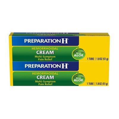 Preparation H Hemorrhoid Max Strength Cream - 2ct