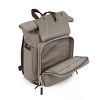 Oniva Carmel Roll Top 35Cans/13qt Picnic Backpack Cooler - Gray - 4 of 4