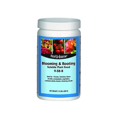 Fertilome (11772) Blooming & Rooting Soluble Plant Food 9-58-8 (1.5 lbs)