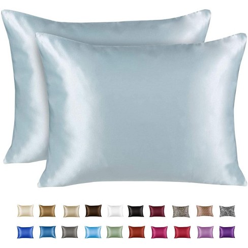  Satin Pillowcase for Hair and Skin Silk Pillowcase Standard  Size Sport Ball Basketball Texture Pillow Cases Cooling Satin Pillow Covers  with Envelope Closure : Home & Kitchen