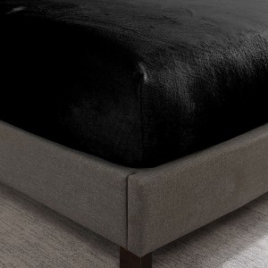 Swift Home | Flannel Plush 1-Piece Fitted Sheet - 1 of 4