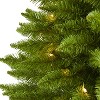 3ft. Pine Artificial Christmas Tree with 50 Warm White Lights and 114 Branches – Perfect Mini X-Mas Holiday Accent - 4 of 4