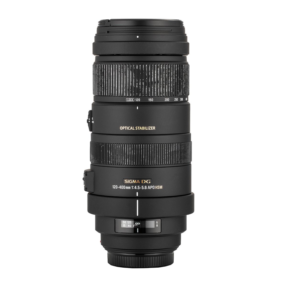 Sigma 120-400mm f/4.5-5.6 AF APO DG OS HSM Telephoto Zoom Lens for Nikon Digital SLR Cameras
