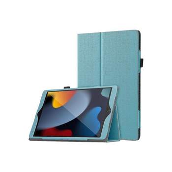 SaharaCase Bi-Fold Folio Case for Apple iPad 10.2" (9th Generation 2021) Aqua (TB00067)