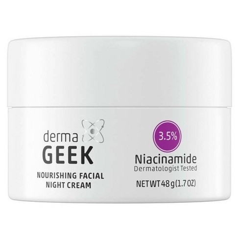 dermaGEEK Nourishing Night Face Moisturizer with Niacinamide 3.5% for Dry Skin - 1.7 fl oz - image 1 of 4