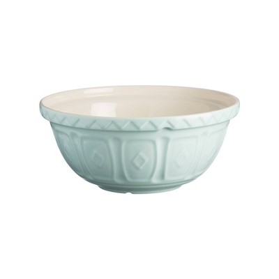 Mason Cash 91oz Earthenware Color Mix Mixing Bowl Blue