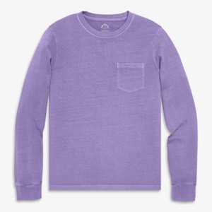 Primary Adult Long Sleeve Garment Dyed Pocket Tee (Unisex Fit) - 1 of 3