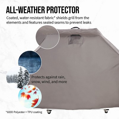 Charcoal Grey Extra Large All-Weather Grill Cover