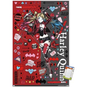 Trends International DC Comics - Harley Quinn Anime - Icons Unframed Wall Poster Prints - 1 of 4