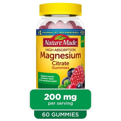 Nature Made Magnesium Citrate Gummies - 60ct