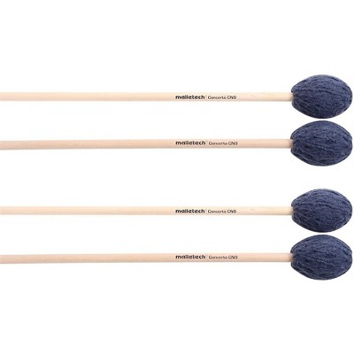 Malletech Concerto Marimba Mallets Set of 4 (2 Matched Pairs)