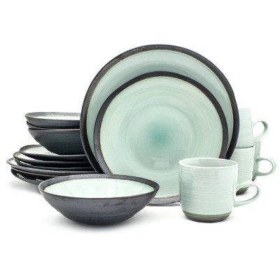 16pc Ceramic Diana Dinnerware Set - Euro Ceramica