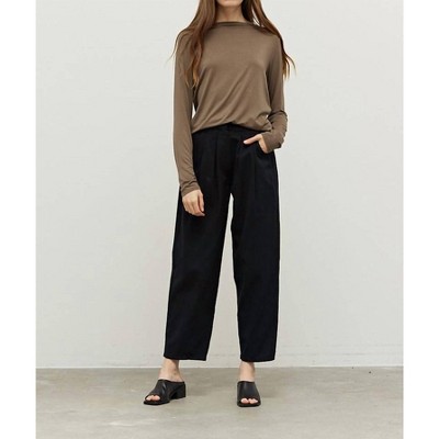 Women's Twill Wide Leg Pants - 124 Voltaire